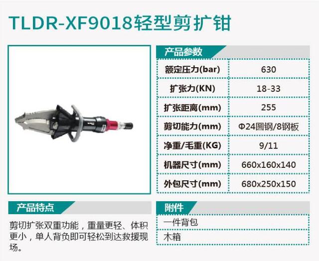 TLDR-XF9018轻型剪扩钳