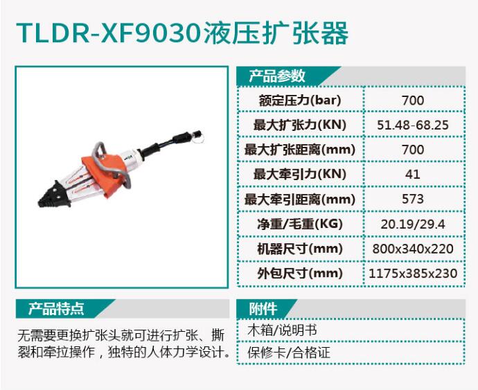 TLDR-XF9029液压剪扩钳/TLDR-XF9030液压扩张器
